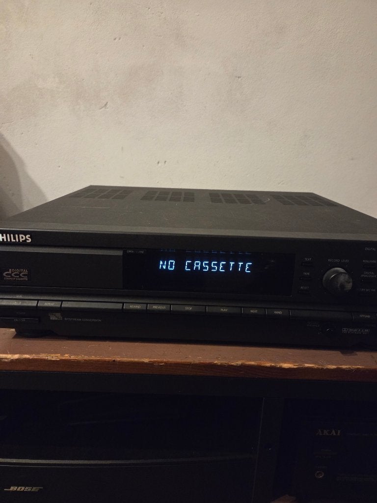 Phillips DCC-300 digitale cassetterecorder, Ophalen, Enkel, Philips