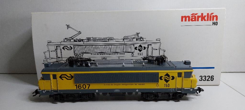 NS Loc 1607 Ik trok de langste .... 5* motor en Esu decoder, Hobby en Vrije tijd, Modeltreinen | H0, Wisselstroom, Locomotief