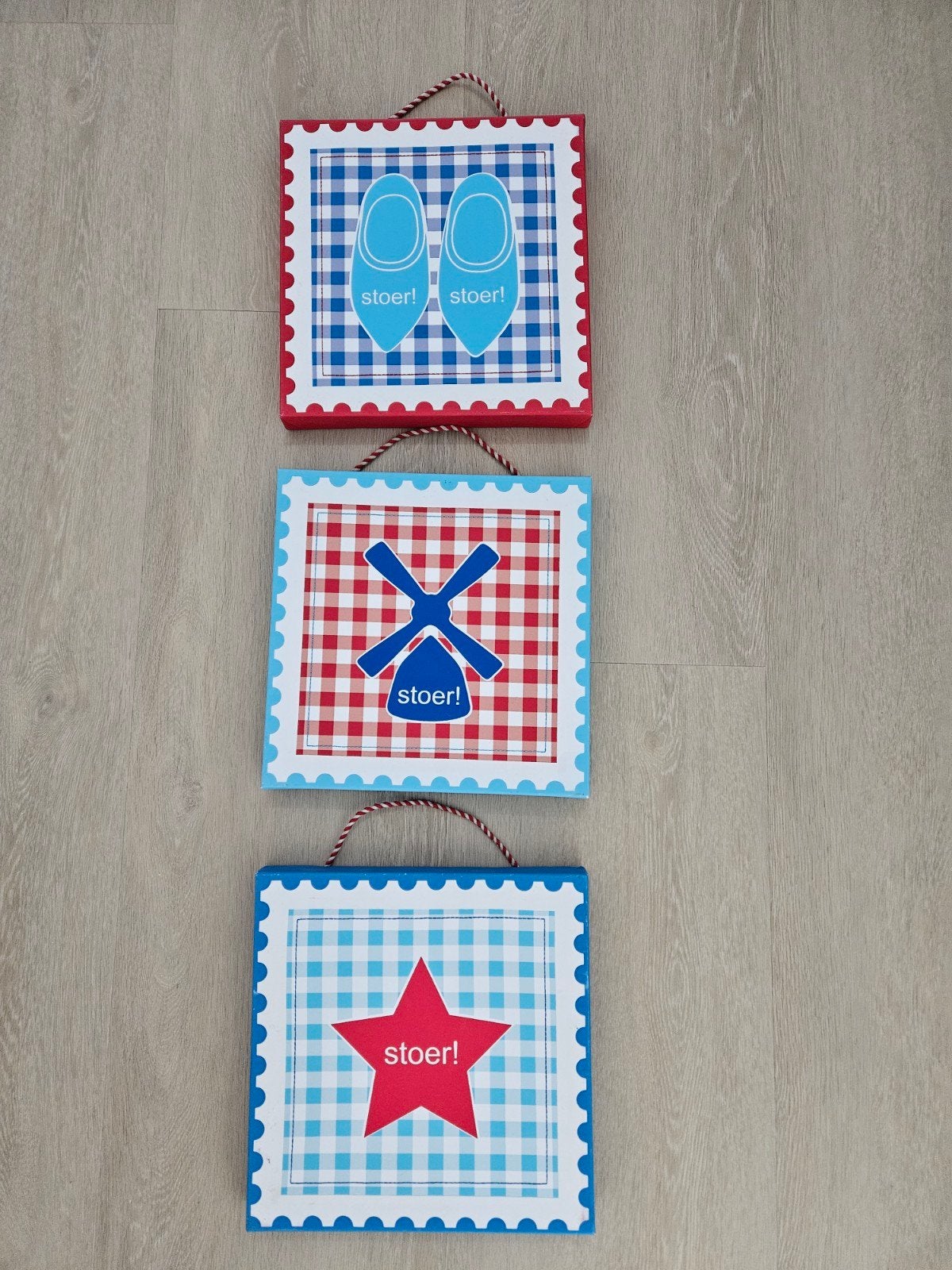 Leuke decoratie voor kinderkamer: 'Stoer!' thema, Ophalen of Verzenden, Gebruikt