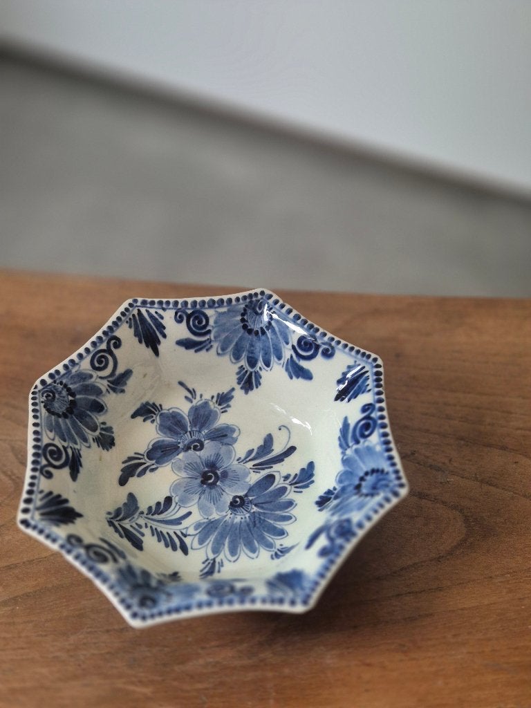 Antiek Delftsblauw bonbon schaaltje, Antiek en Kunst, Antiek | Keramiek en Aardewerk, Ophalen of Verzenden