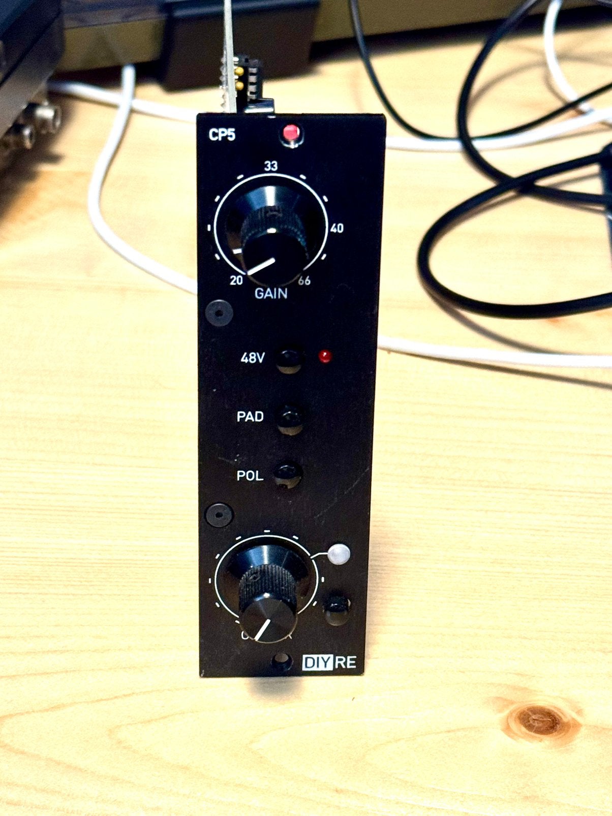 DIYRE CP5 500 series microfoon voorversteker mic preamp, Ophalen of Verzenden, Zo goed als nieuw
