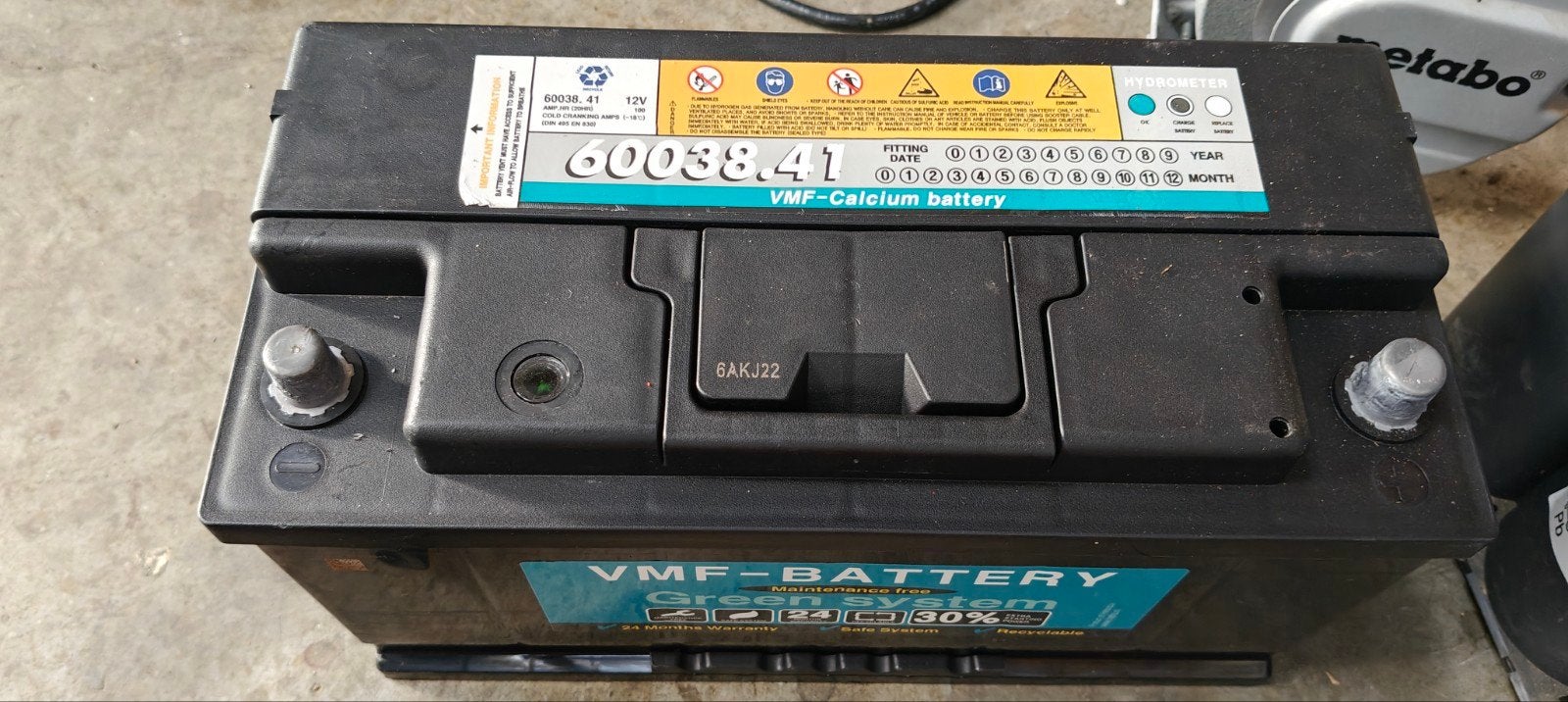 VMF Accu 12V 100Ah voor boot of caravan, Overige automerken, Blei Batterijen, Nieuw, 8701pv