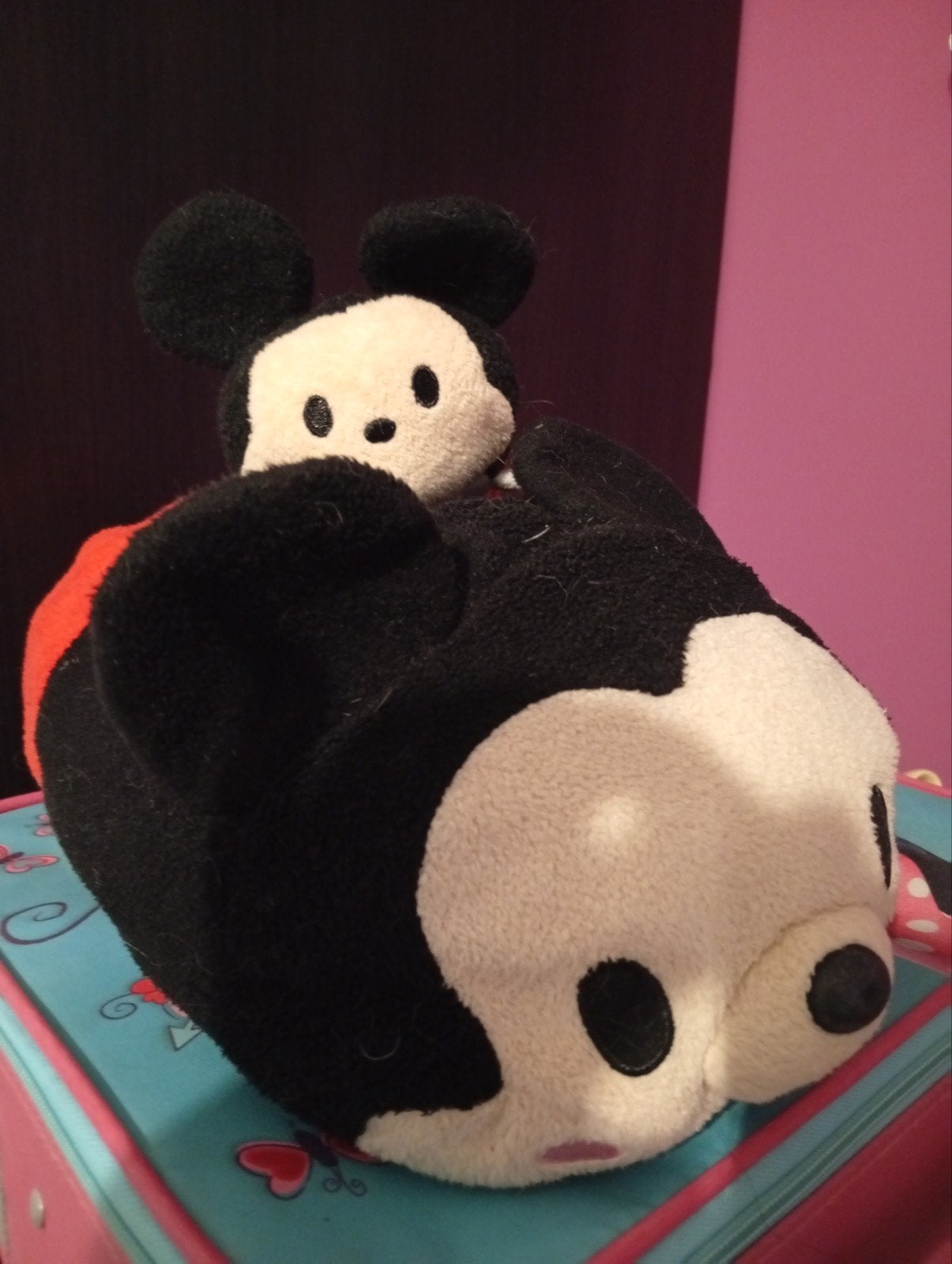 Mickey Mouse Tsum Tsum x2, Disney, Overige typen, Ophalen of Verzenden, Middelgroot (20 tot 80 cm)