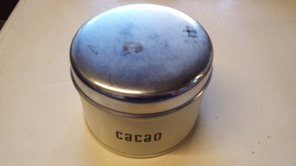 Blik cacao, Verzenden, Gebruikt, Overige