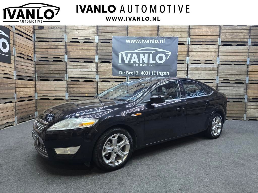 Ford Mondeo 2.3-16V Titanium pdc trekhaak clima cruise lm nw, Auto's, 1441 kg, Gebruikt, Zwart, 4 cilinders