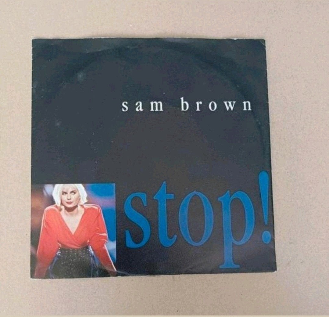 Sam Brown - Stop!, Cd's en Dvd's, Vinyl Singles, Gebruikt, Pop, Beschermende buitenhoes, Ophalen of Verzenden