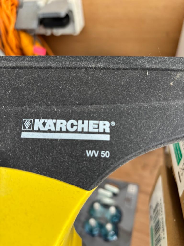 Kärcher WV 50 Raamwisser met Oplaadsnoer, Ophalen, Gebruikt, Waterstofzuiger