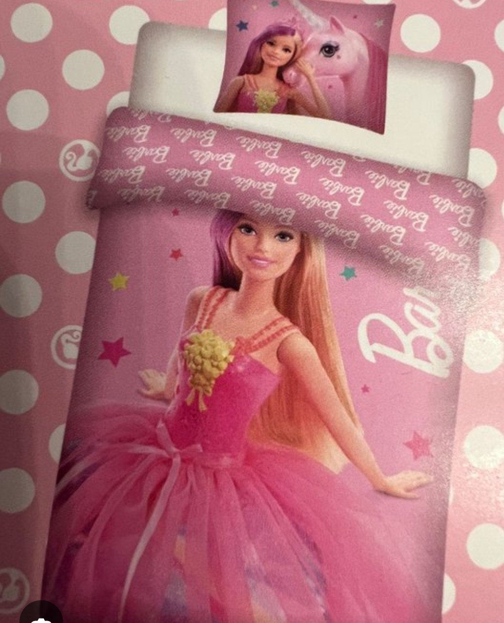 Nieuw Barbie dekbedovertrek 100x140, Meisje, Dekbedovertrek, Nieuw, Ophalen of Verzenden