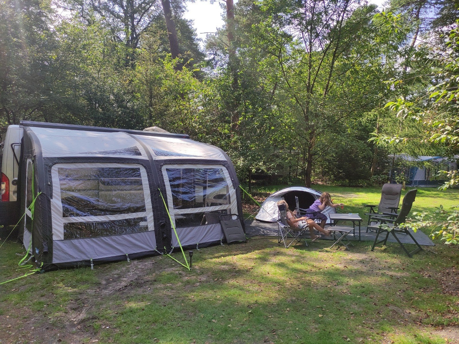 Voortent voor camper, caravan, Caravans en Kamperen, Ophalen, Zo goed als nieuw
