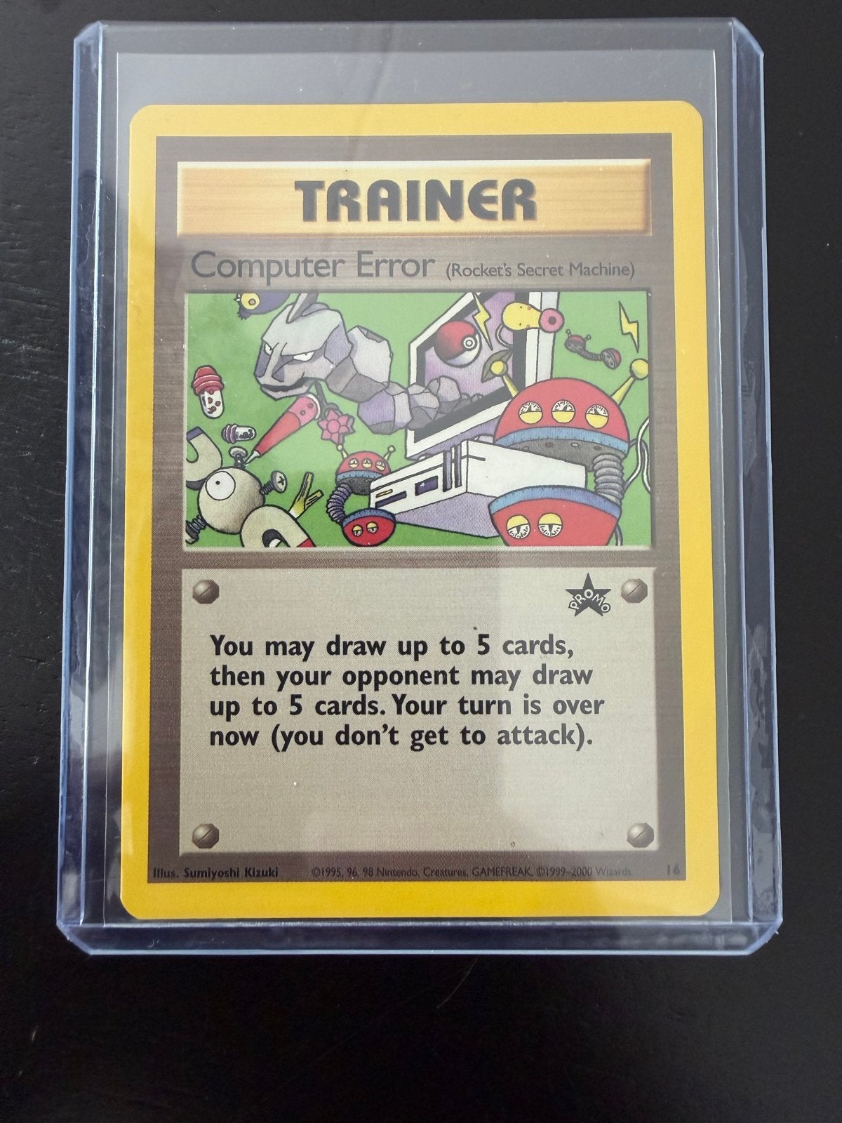 Computer Error (Rocket's Secret Machine) Pokémon kaart, Ophalen of Verzenden, Zo goed als nieuw, Losse kaart