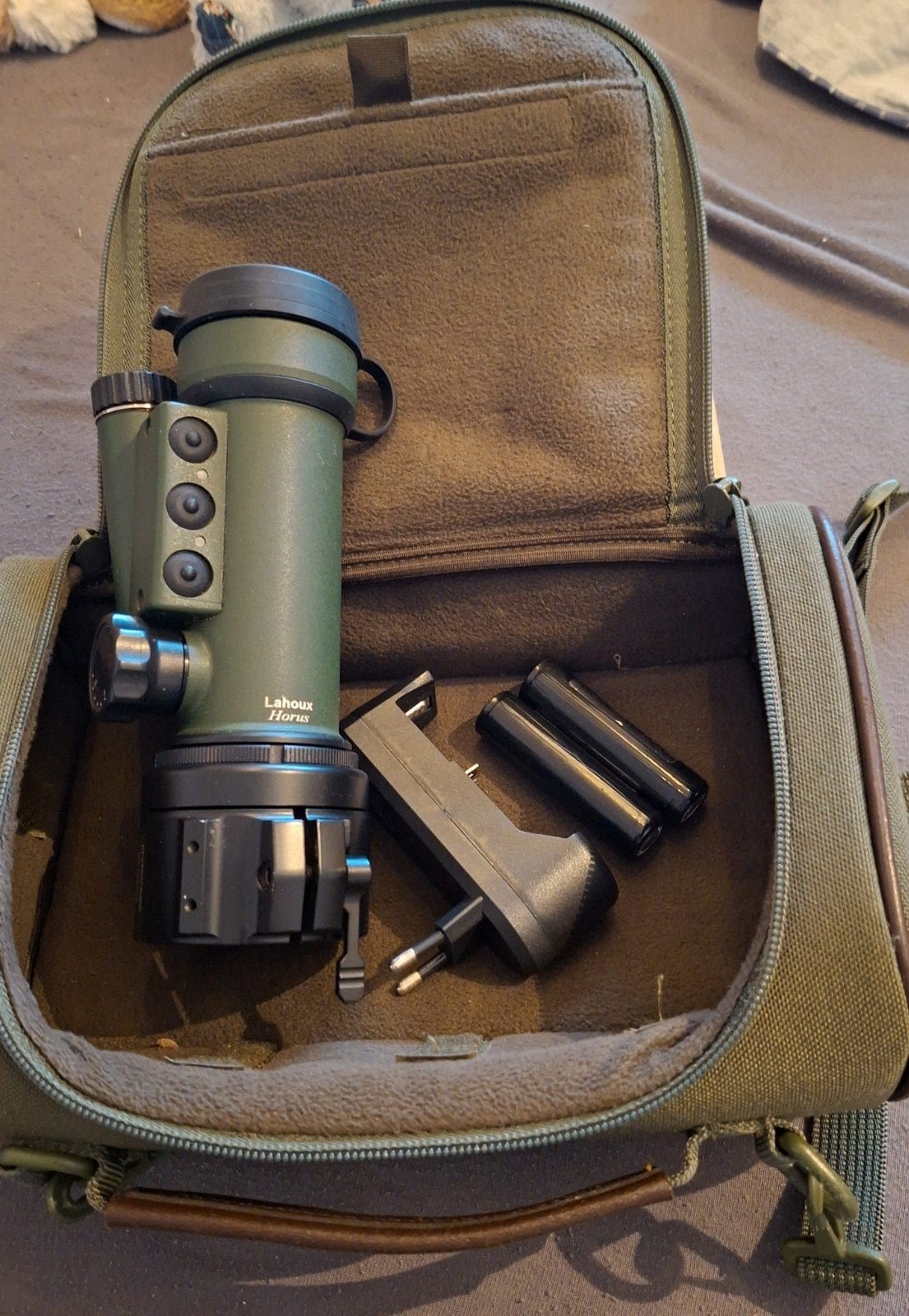 Lahoux Horus Nachtkijker met Tas en Accessoires, Ophalen, Minder dan 8x, Overige typen, Zo goed als nieuw
