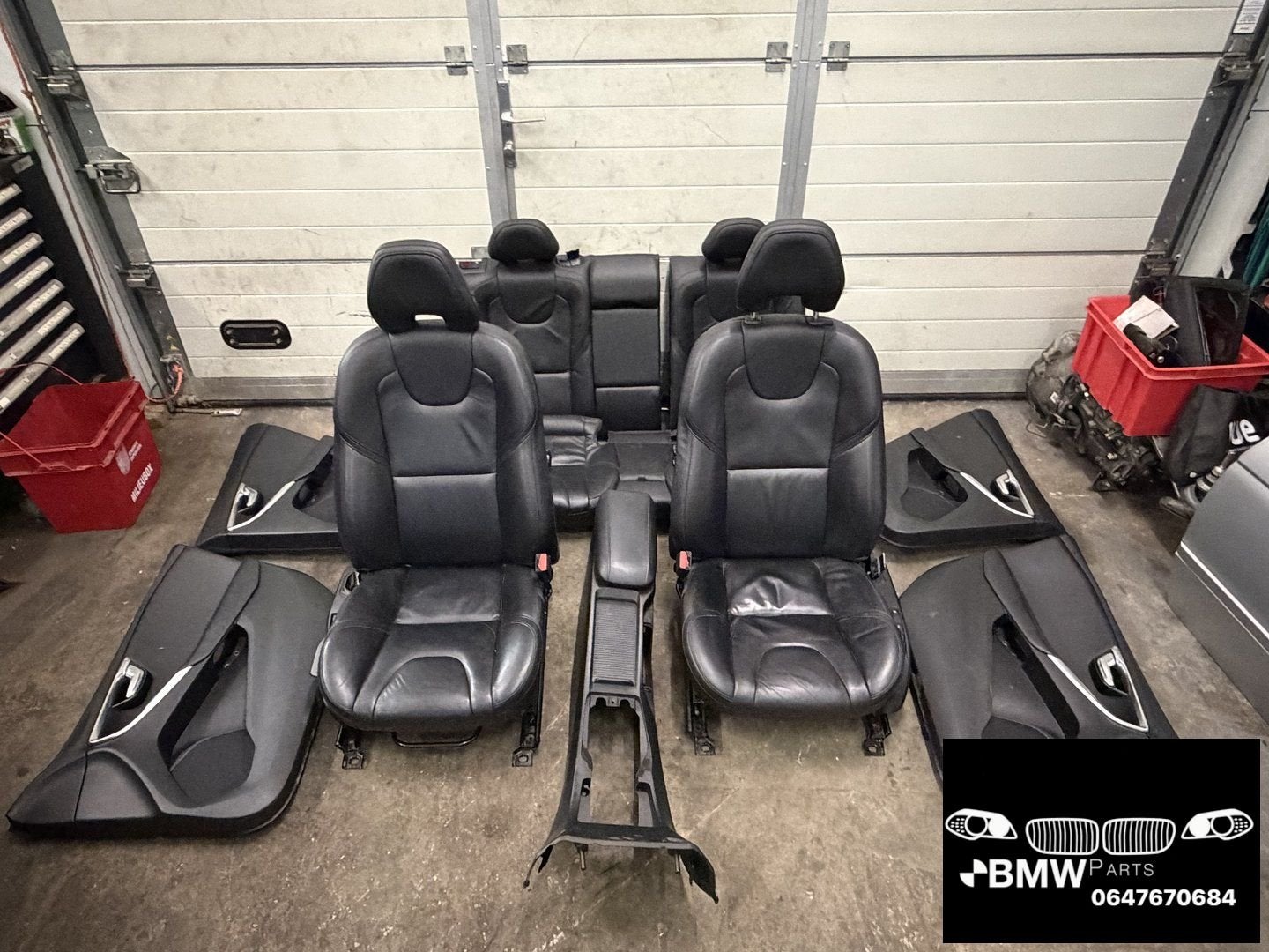 Interieur leer leder stoelverwarming Volvo V40 2012 - 2019, Auto-onderdelen, Interieur en Bekleding, Gebruikt, -, Ophalen of Verzenden