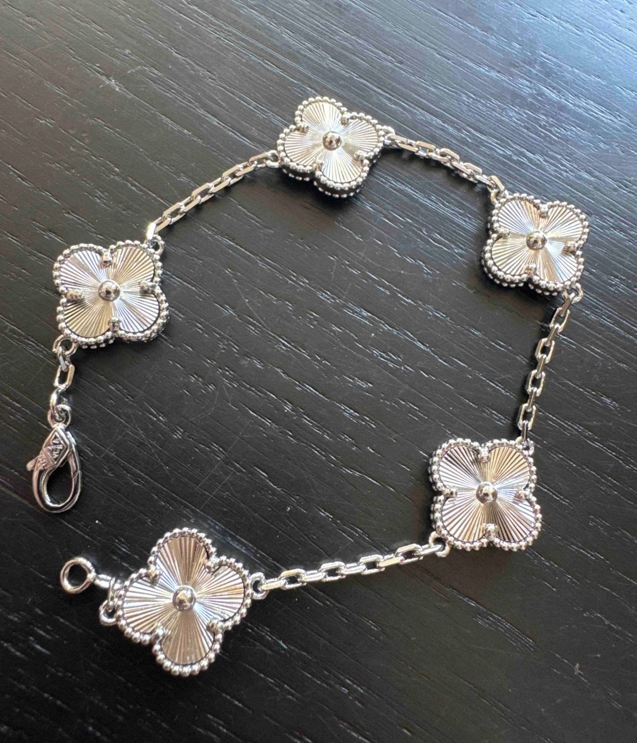 VAN CLEEF ZILVEREN ARMBAND, Ophalen of Verzenden, Nieuw, Zilver