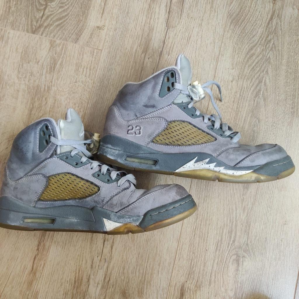 Maat 41.5 Jordan 5 wolf grey 2011, Kleding | Heren, Schoenen, Ophalen, Overige kleuren, Sneakers of Gympen, Gedragen