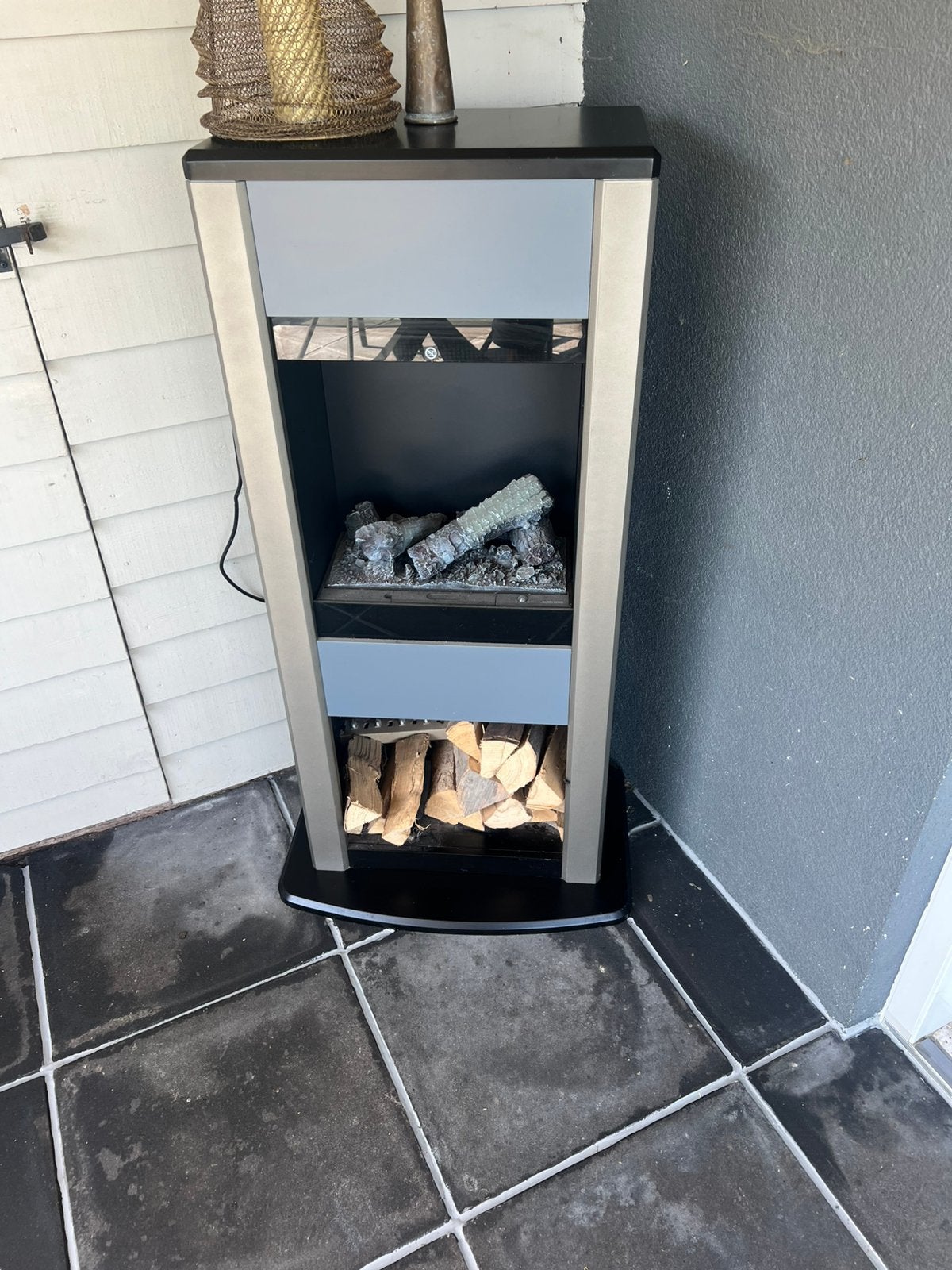 Sfeerhaard kachel electrisch, Ophalen, Zo goed als nieuw, Elektrisch, Overige soorten