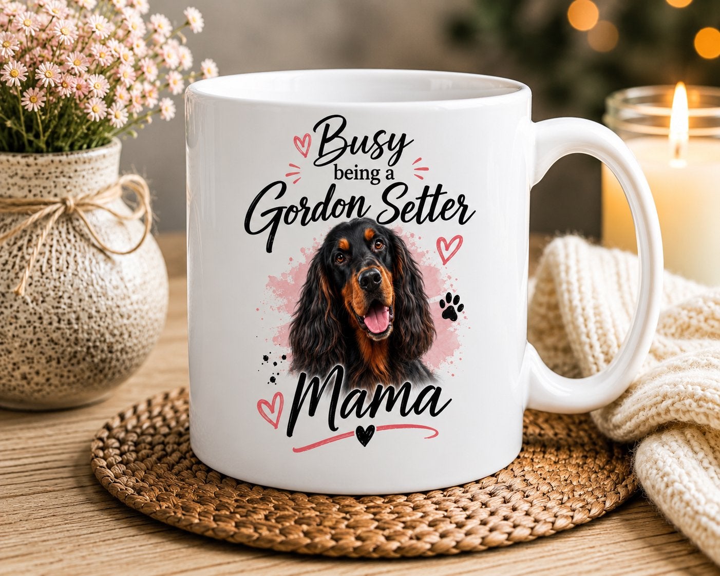 Busy being a Gordon Setter Mama - Mok, Verzenden, Nieuw