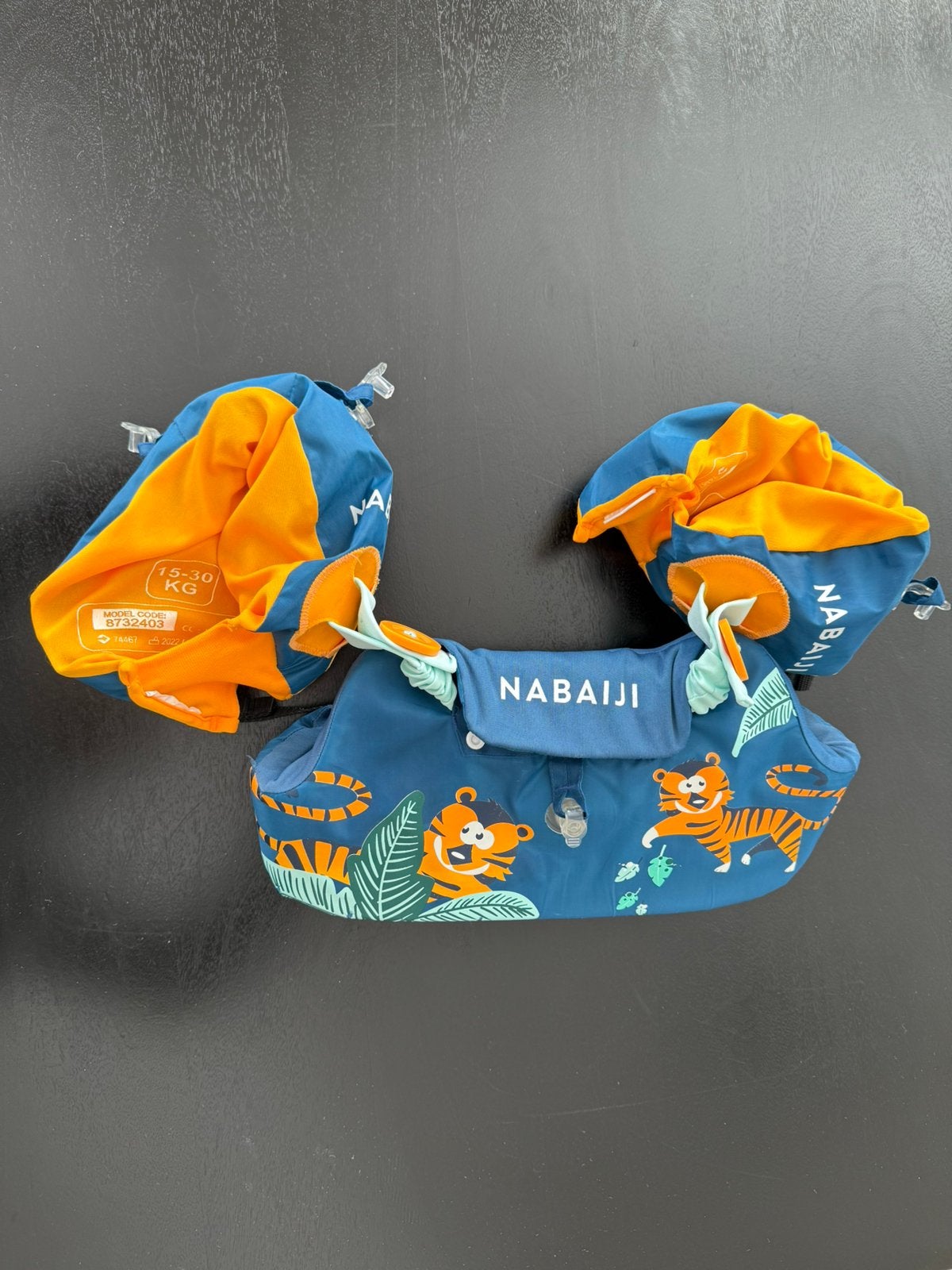 Nabaiji zwemvest met zwembandjes ZGAN, Jongen of Meisje, One size, Ophalen of Verzenden, Zo goed als nieuw