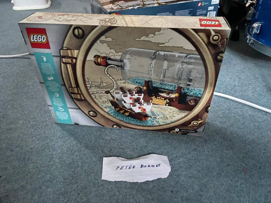 Lego Ideas 92177 Schip in Fles - Nieuw en Ongeopend, Ophalen, Lego, Nieuw, Ideas