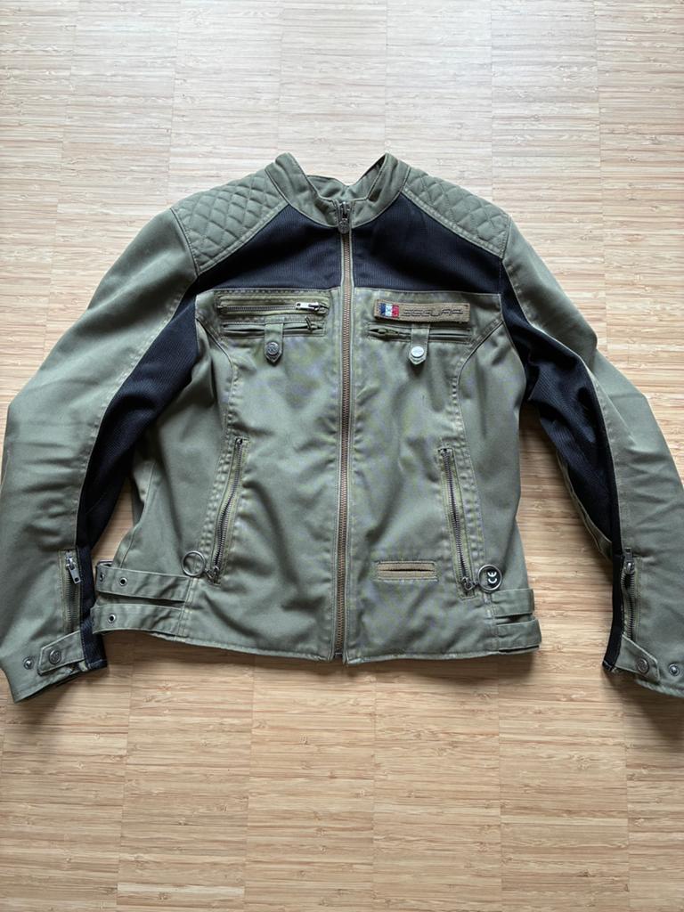 Motorjas, doorwaai dames maat 38, segura, Motoren, Ophalen of Verzenden, Tweedehands, Dames, Jas | textiel