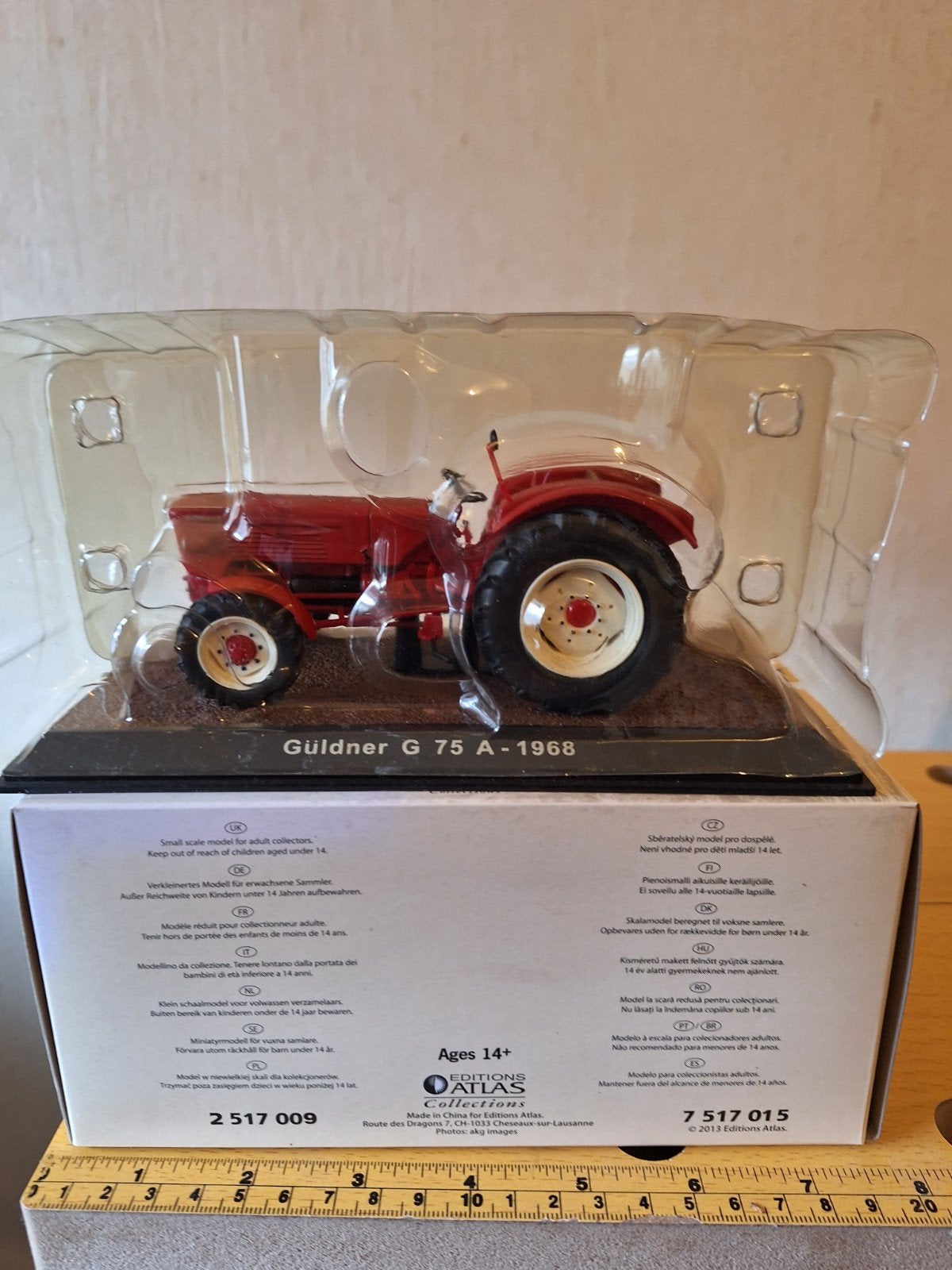 Guldner G 75 A - 1968 schaalmodel tractor, Overige merken, 1:32 tot 1:50, Overige typen, Nieuw
