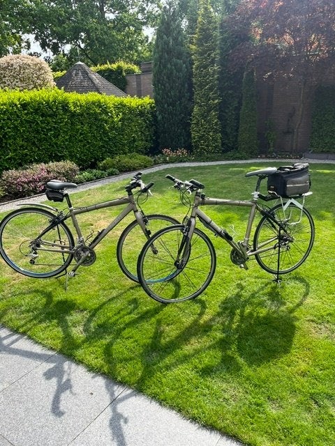 Trek fietsen 7.7 FX mannen en vrouwenmodel, Ophalen, Gebruikt, Velgrem, Trek