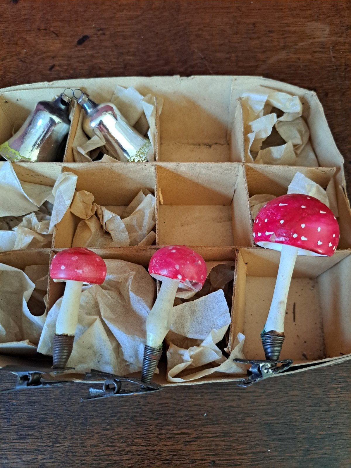 vintage kerstversiering, Antiek en Kunst, Ophalen of Verzenden