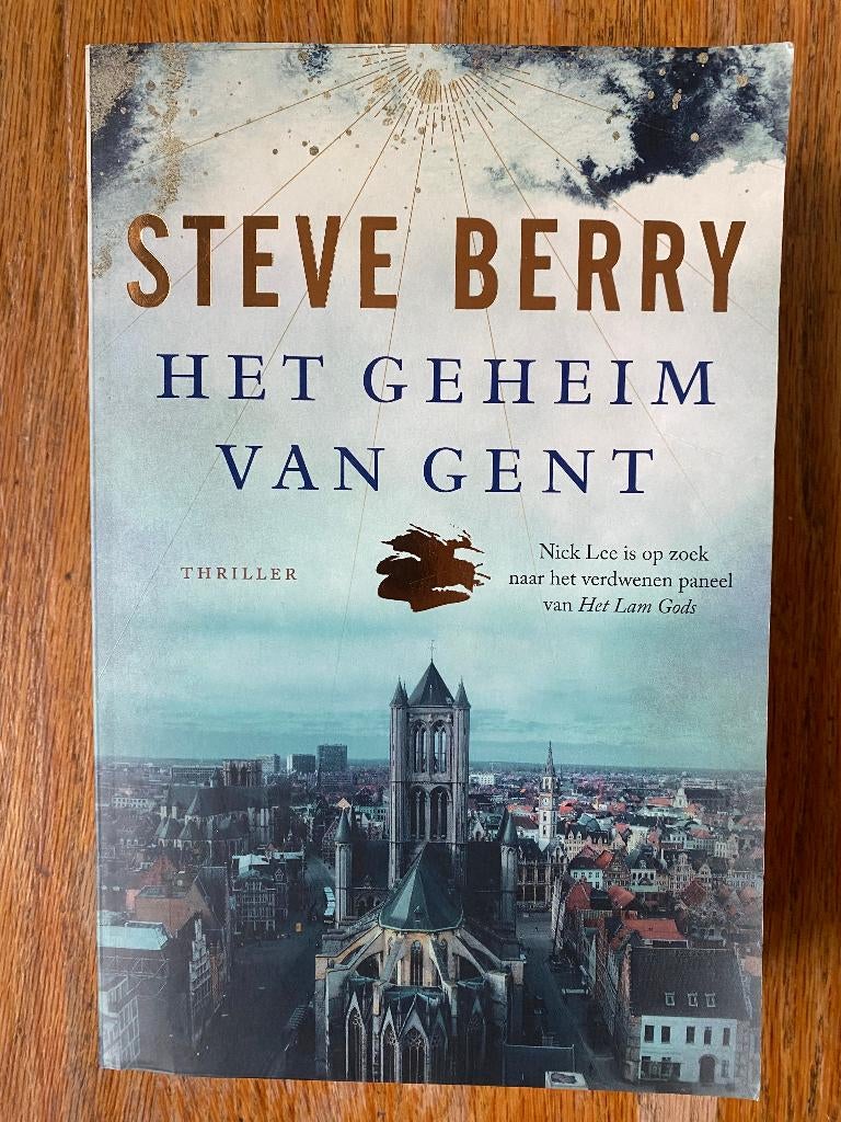 Steve Berry - Het geheim van Gent, Boeken, Thrillers, Zo goed als nieuw, Nederland, Ophalen of Verzenden