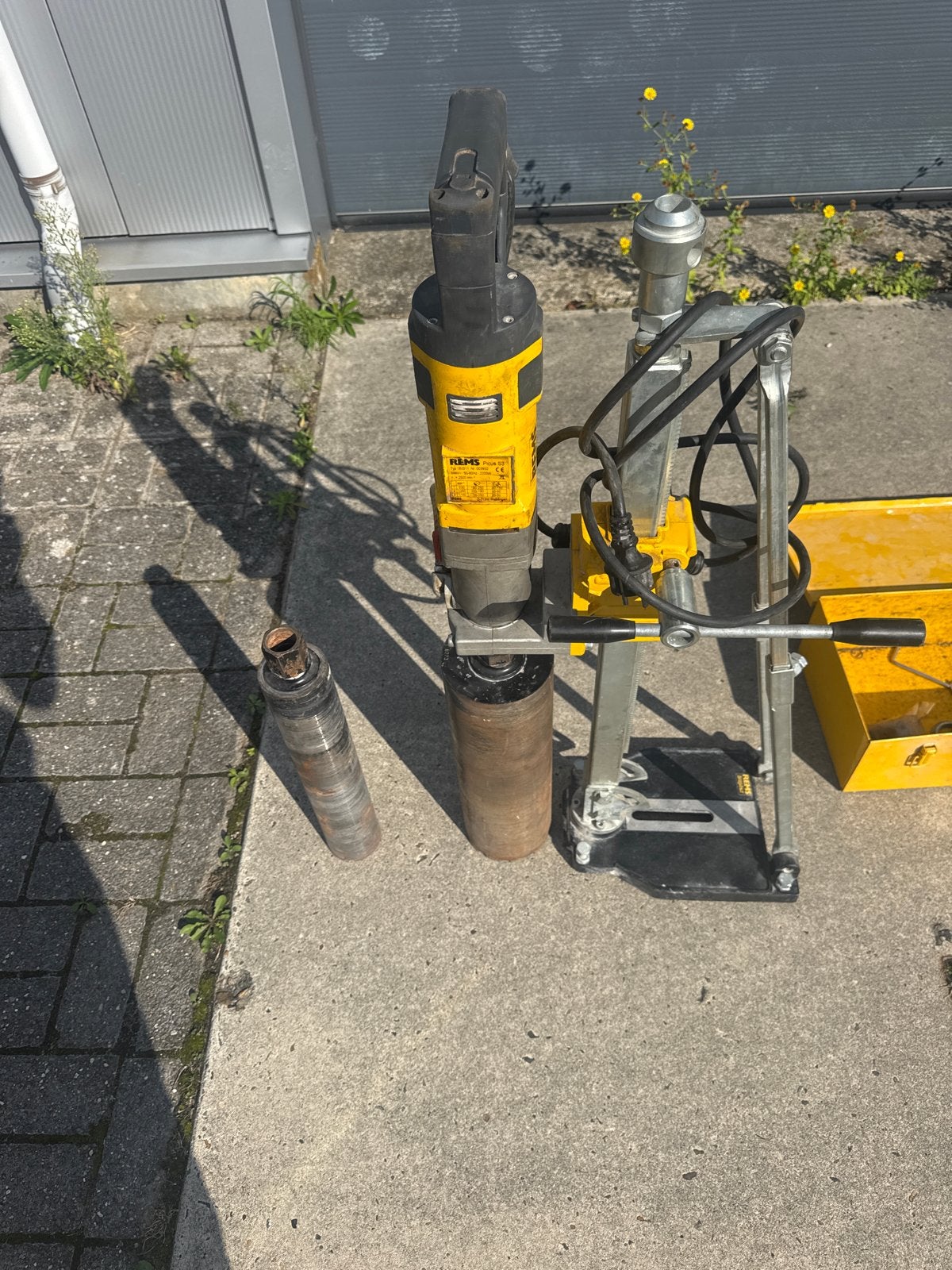 REMS Picus S3 diamantboor (nat)  2200W, Ophalen of Verzenden, Gebruikt, 600 watt of meer, Boor- en/of Breekhamer