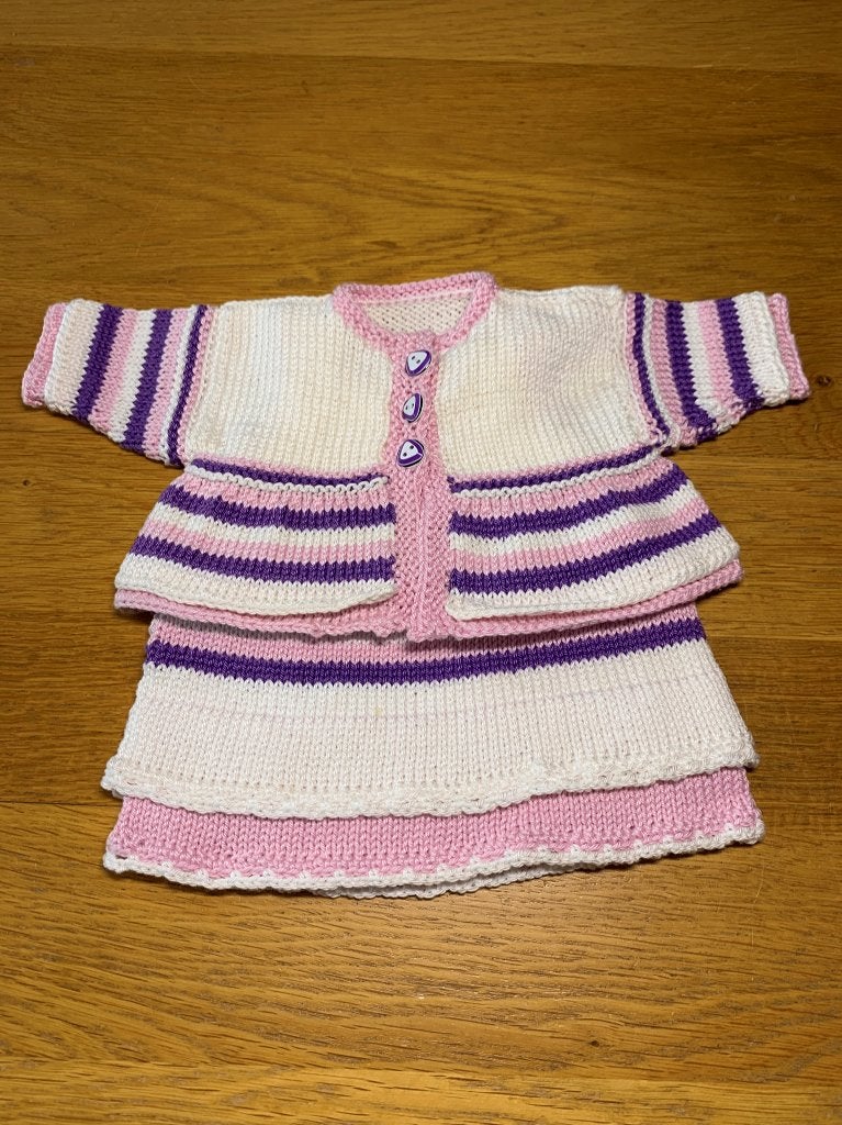 Poppenjurkje met vestje - popmaat ca. 45-48 cm, Ophalen of Verzenden, Nieuw, Babypop