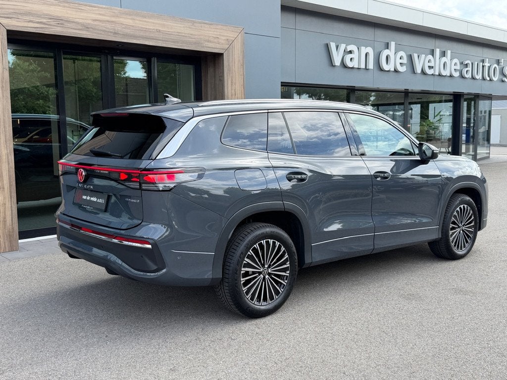 Volkswagen Tayron 1.5 eHybrid Elegance | 360 Camera | Elek., Auto's, Volkswagen, 12 maanden, Zwart, 4 cilinders, 59 km/l