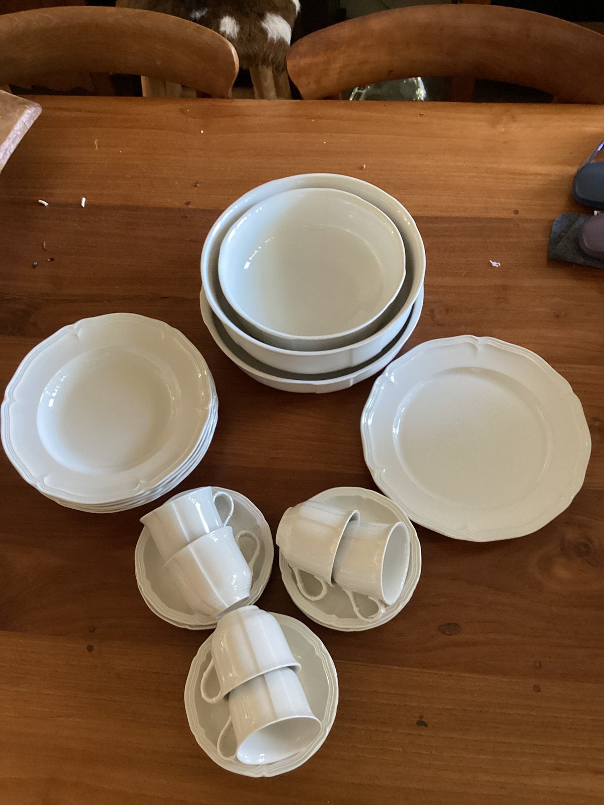 Villeroy & Boch - Manoir- serviesdelen., Ophalen of Verzenden, Zo goed als nieuw, Bord(en), Overige stijlen