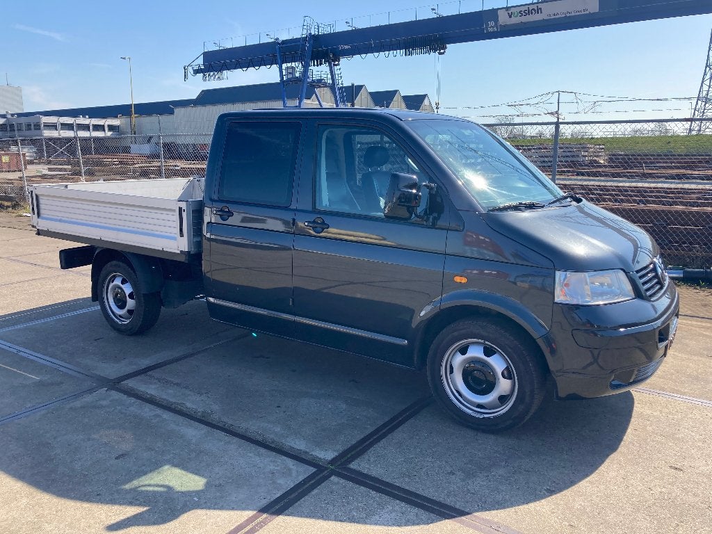 Volkswagen Transporter Pick-up 2.5 TDI 96KW DC 1.2 2004, Voorwielaandrijving, Volkswagen, 2500 kg, 6 stoelen