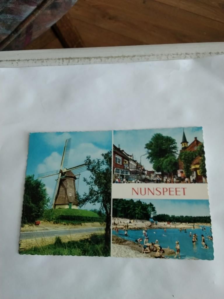 NUNSPEET. 3 AFBEELDINGEN, Ophalen of Verzenden, 1940 tot 1960, Gelderland