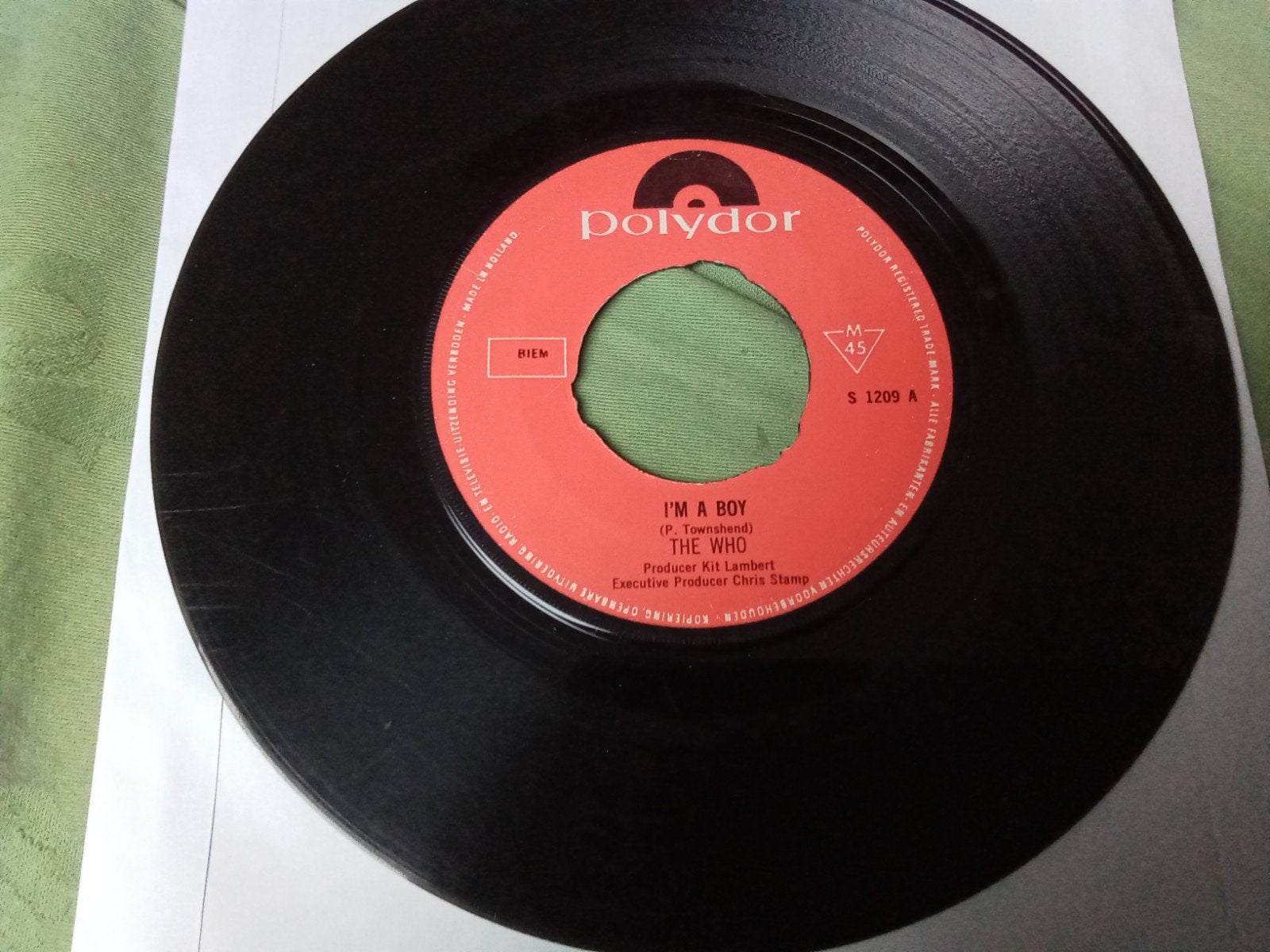 The Who.          I'm a boy, Verzenden, Gebruikt, 7 inch, Pop