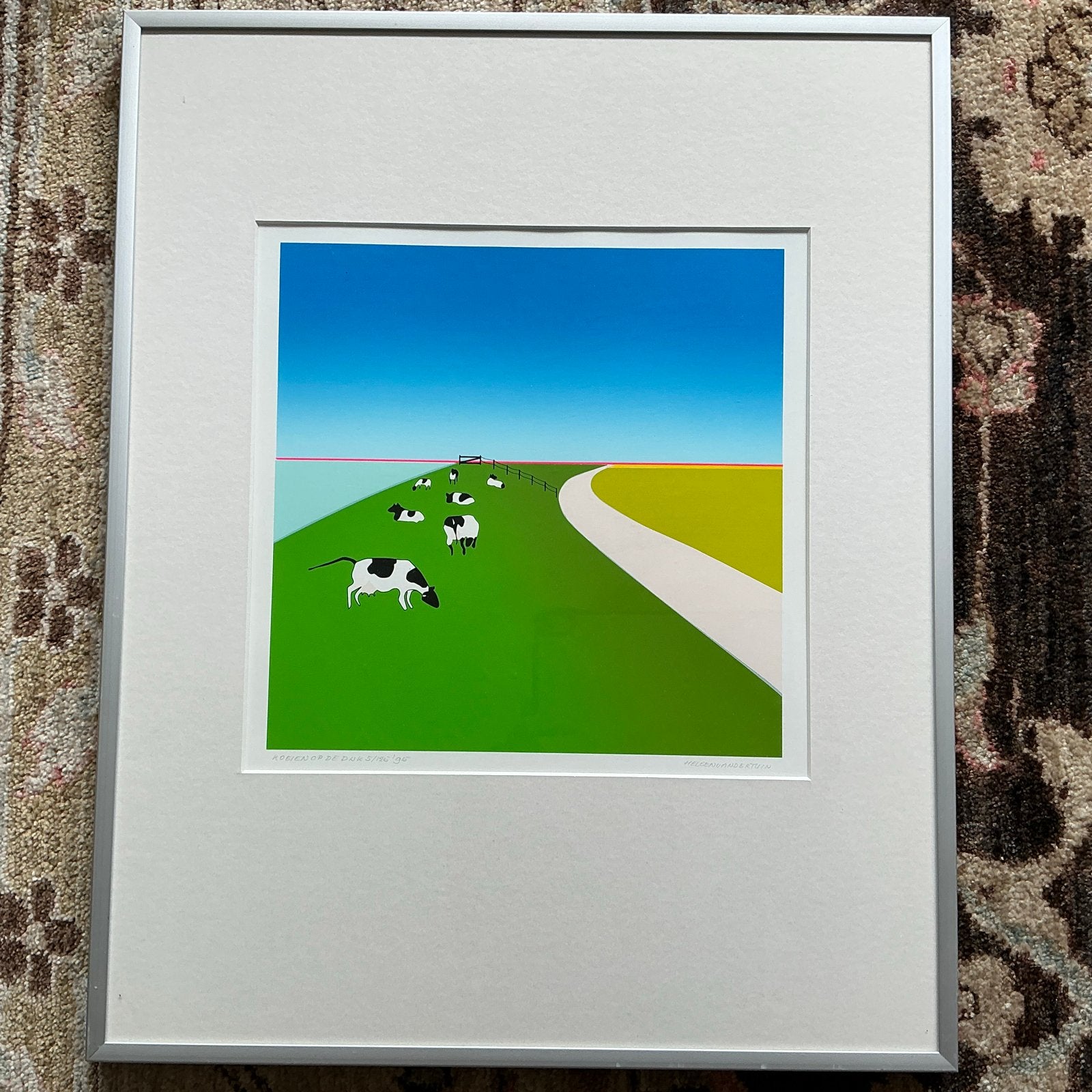 Drie zeefdrukken van Heleen van der Tuin, 1995, Antiek en Kunst, Kunst | Litho's en Zeefdrukken, Zeefdruk, Gelimiteerde oplage