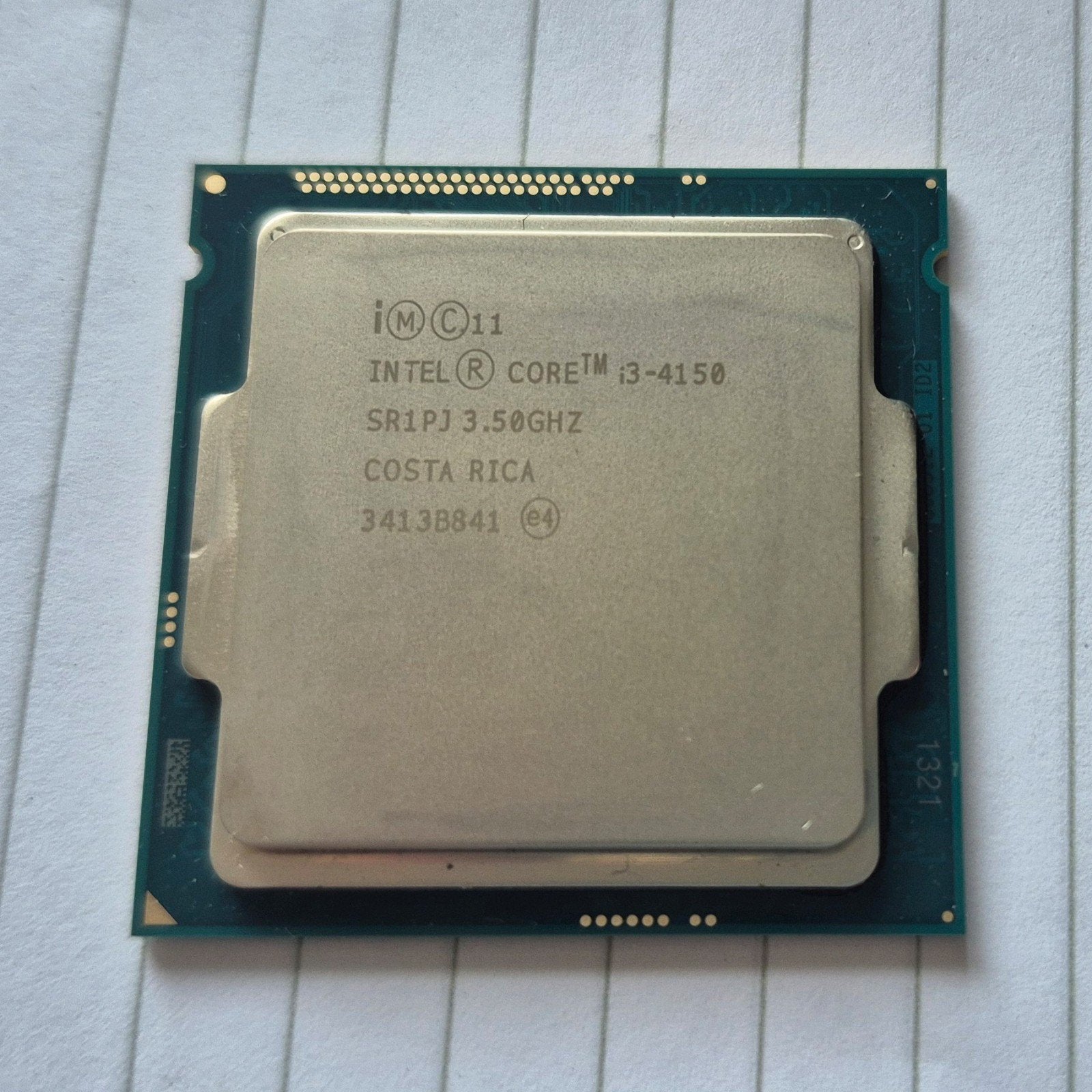 Intel Core i3 4150 CPU, Computers en Software, Gebruikt, Intel Core i3-4150, Ophalen of Verzenden, LGA 1150