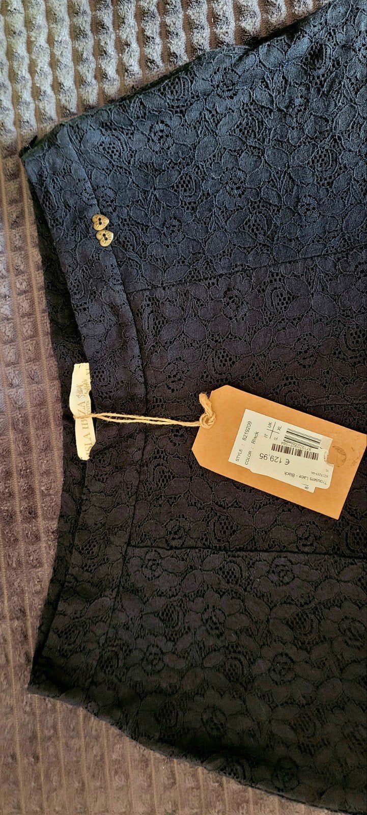 Isla Ibiza Bonita Zwarte Kanten Broek -XL- Nieuw met kaartje, Isla Ibiza Bonita, Zwart, Maat 46/48 (XL) of groter, Nieuw