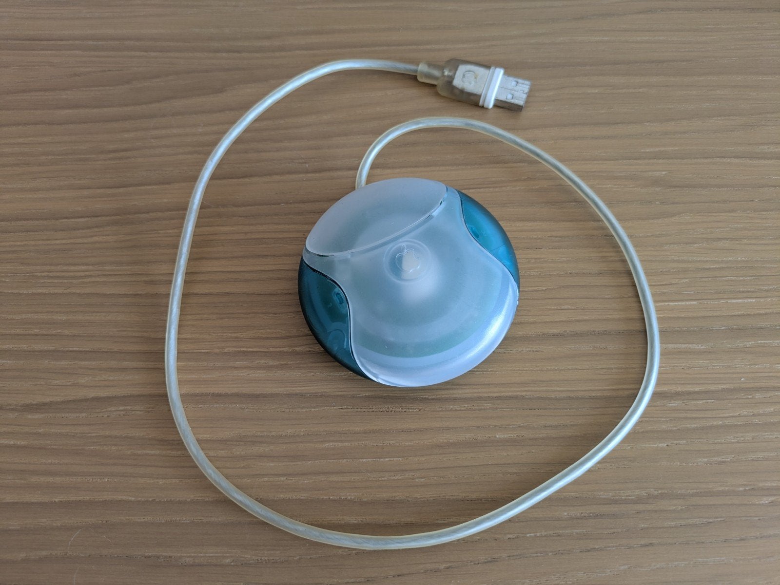 Apple USB Muis (M4848) - Vintage iMac G3 Muis, Muis, Gebruikt, Ophalen of Verzenden, Apple