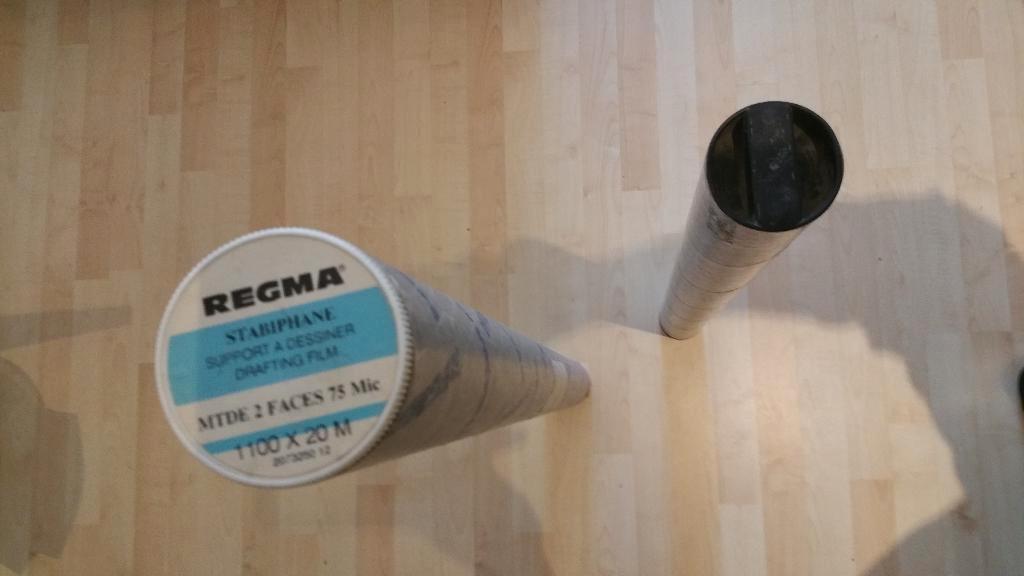 Rollen kalk- en polyester tekenpapier, Ophalen, Zo goed als nieuw, Overige typen
