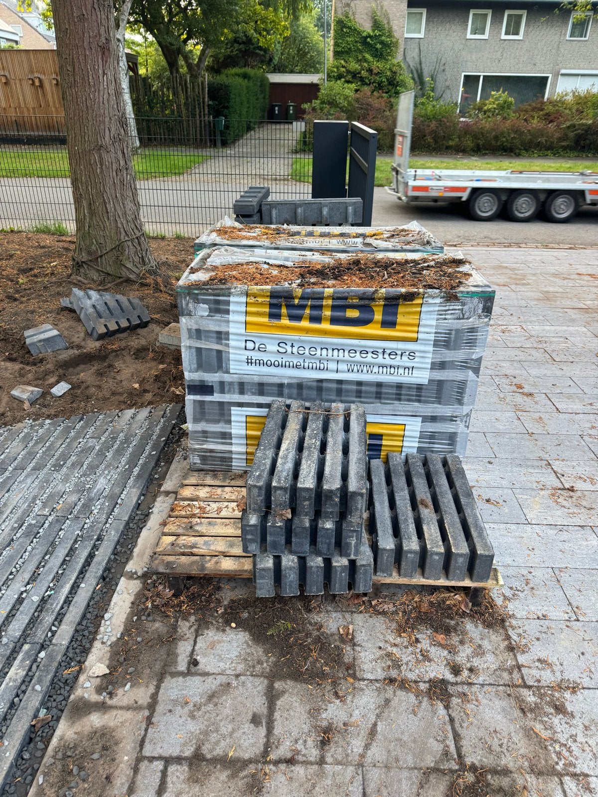 Nieuwe MBT De Steenmeesters grasbetontegels, Ophalen, Overige typen, Nieuw, 10 m² of meer