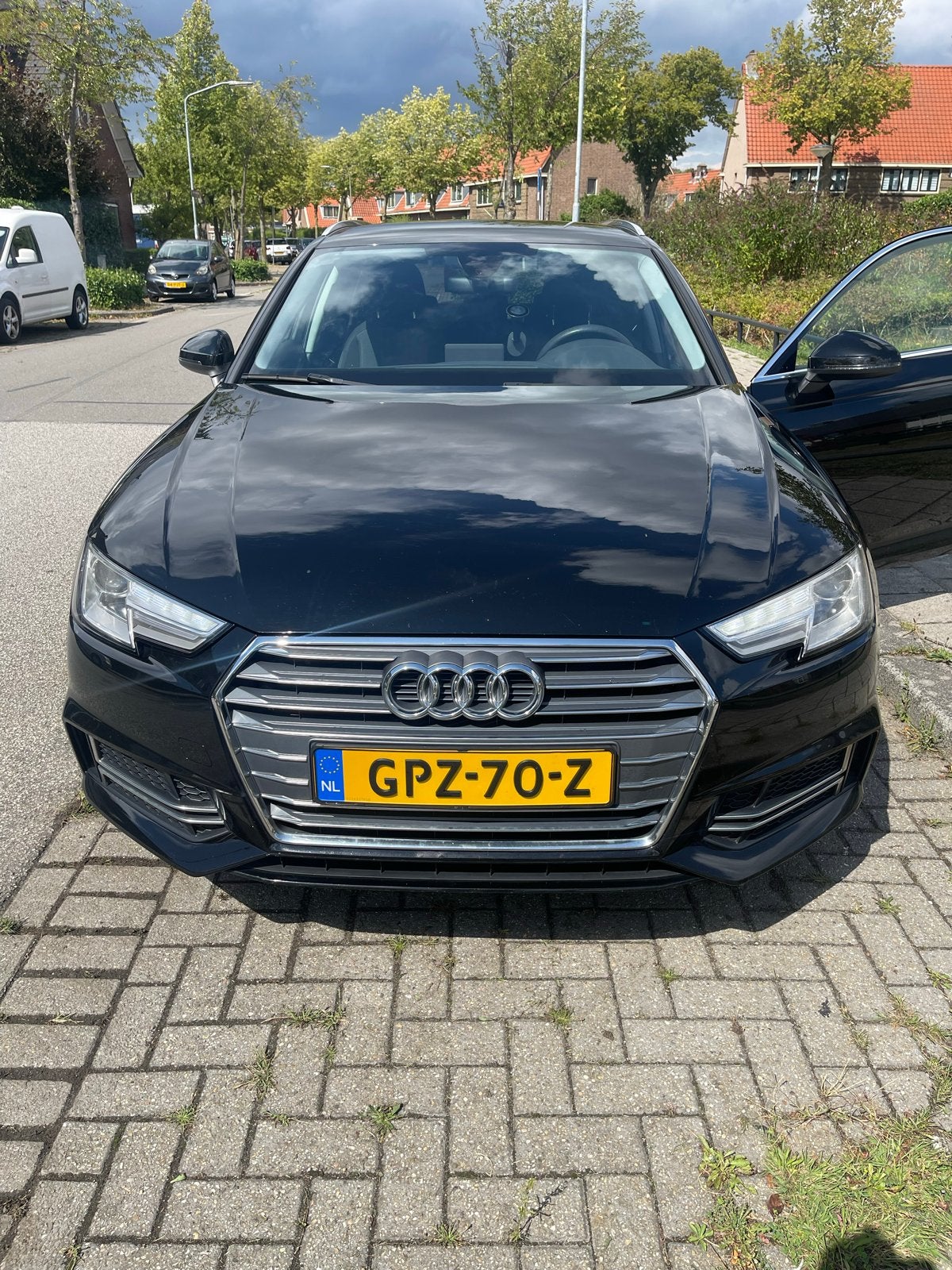 Audi A4 1.4 Tfsi 194pk 2017 Zwart, Auto's, Audi, Voorwielaandrijving, Stof, Zwart, 4 cilinders