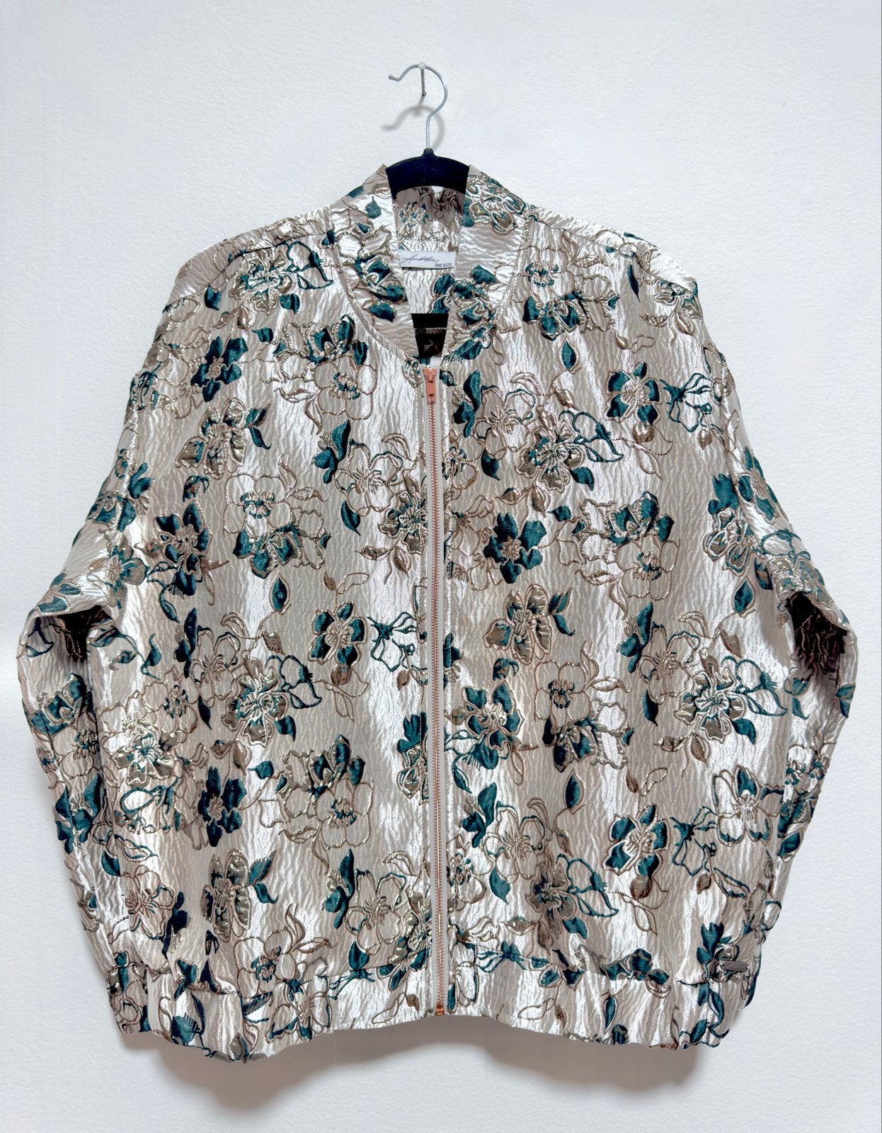 Ambika Bloemenprint Bomberjack, Kleding | Dames, Verzenden, Nieuw, Maat 38/40 (M), Meerkleurig