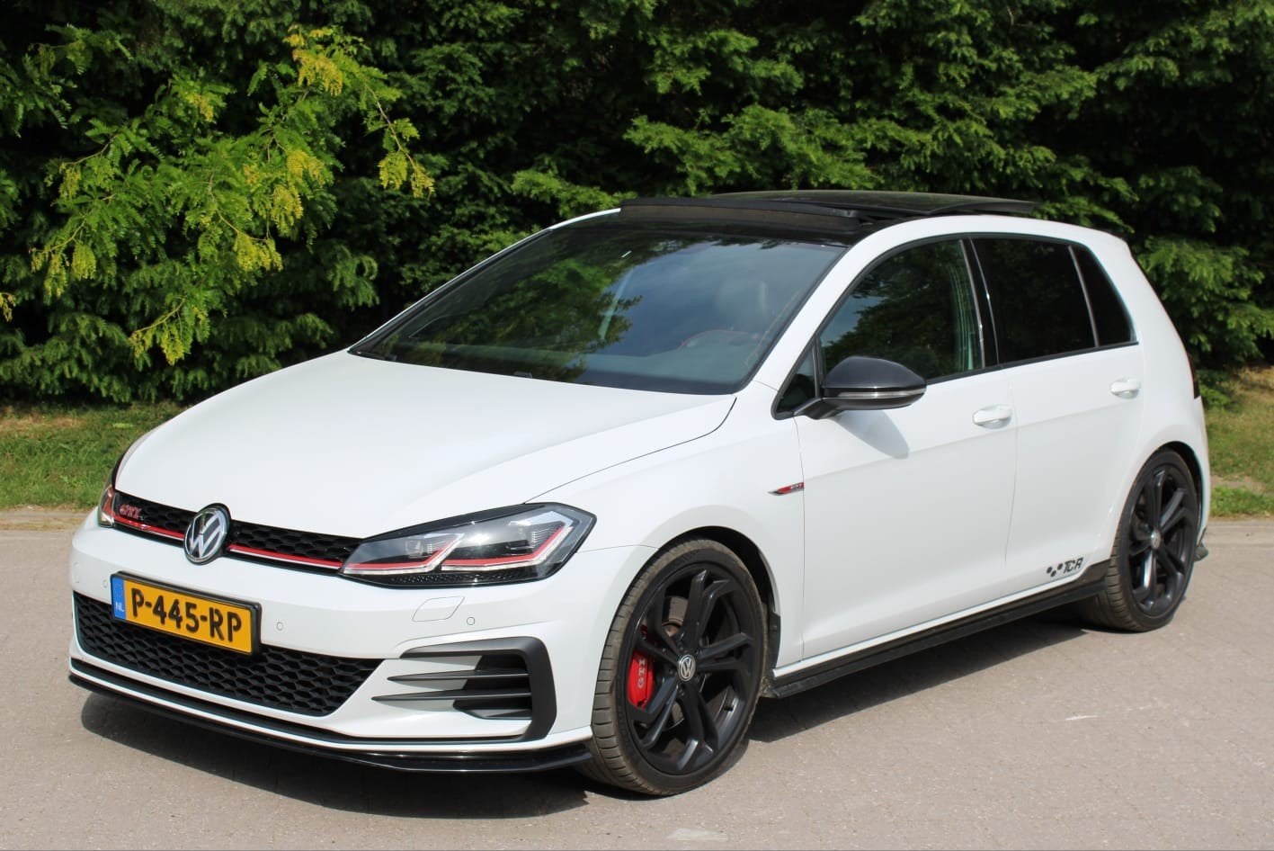 Volkswagen Golf 2.0 TSI 290pk 7-DSG 2019 Wit, Auto's, Zwart, 4 cilinders, 1984 cc, Wit