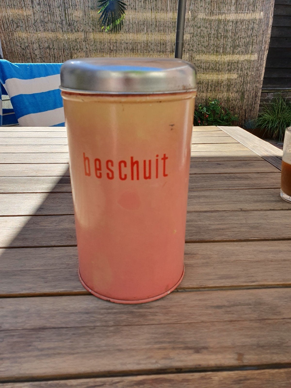 Retro Beschuitbus - Vintage Keukenaccessoire, Ophalen of Verzenden
