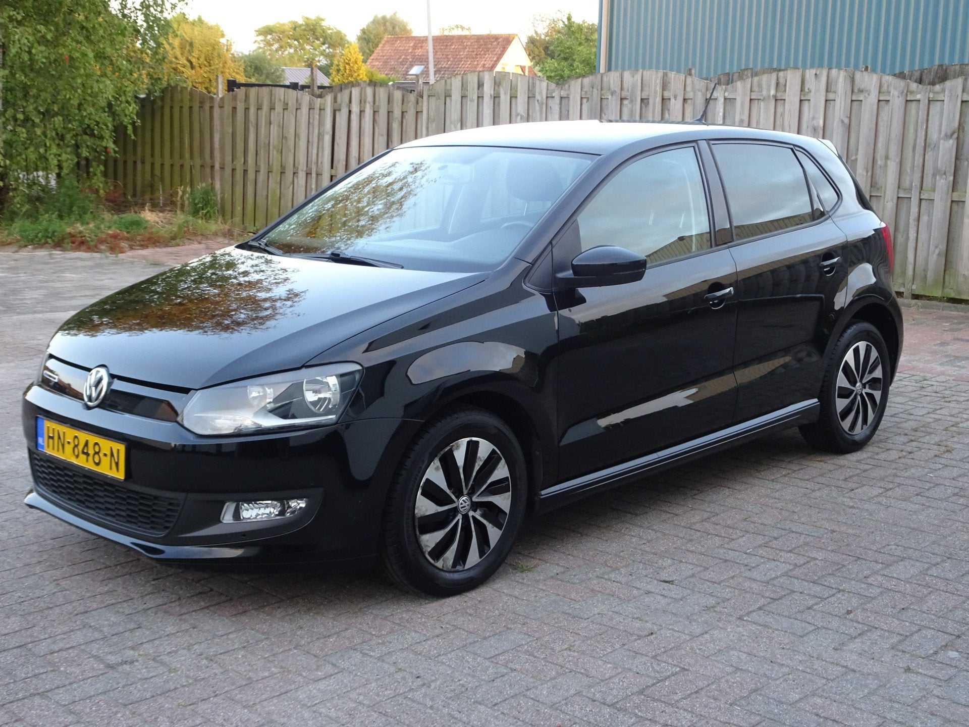 Volkswagen Polo 1.0 BlueMotion Edition Airco, cruise control, Voorwielaandrijving, Stof, Zwart, Origineel Nederlands