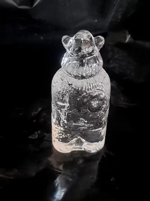 Lindshammar viking van helder glas ., Verzamelen, Beelden en Beeldjes, Ophalen of Verzenden, Zo goed als nieuw, Mens