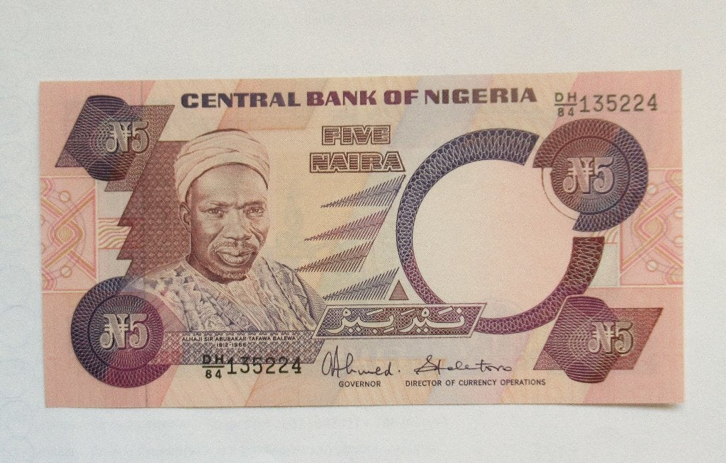 Nigeria 5 Naira 1984, Verzenden, Nigeria