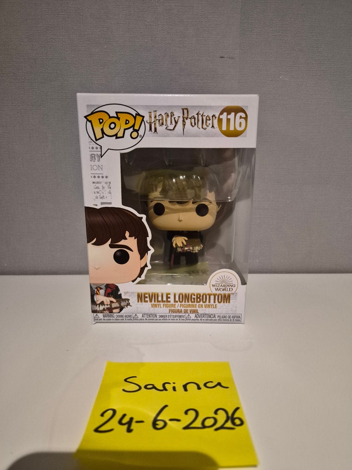 Harry potter funko pop neville longbottom 116, Verzenden, Nieuw