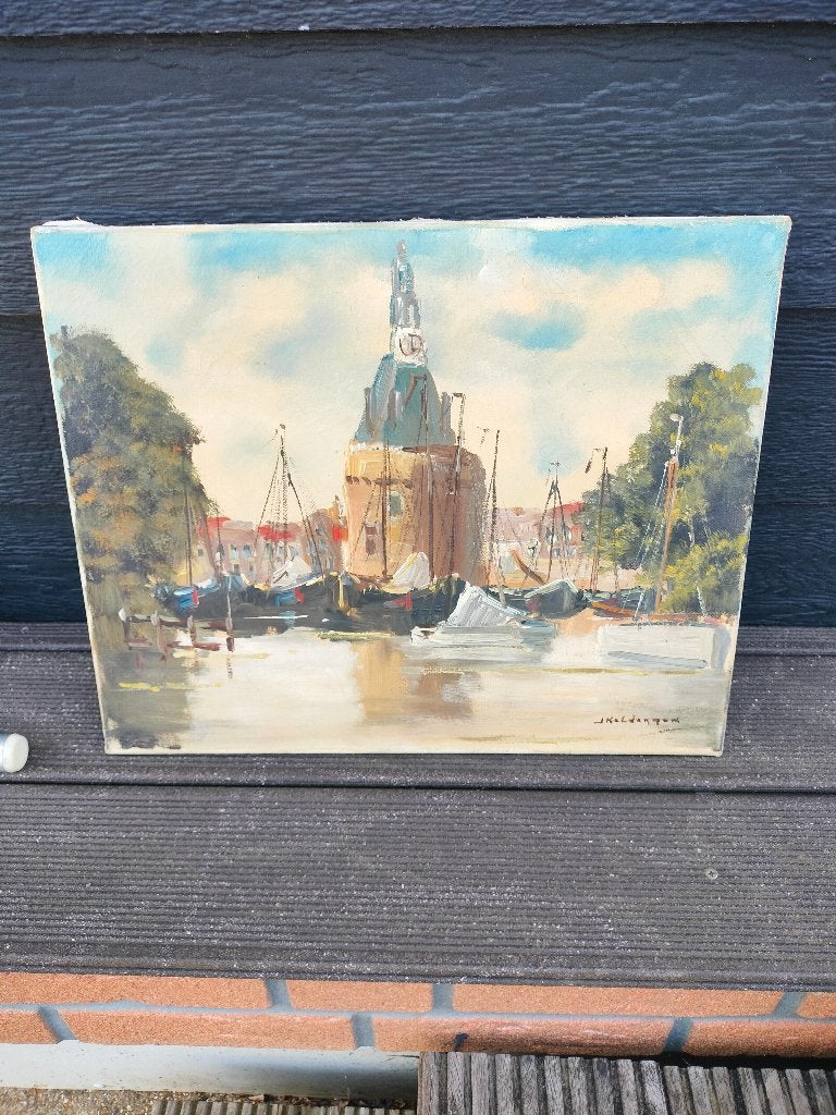 schilderijen, Ophalen, Oud hollands, Handgeschilderd, Maritiem / water