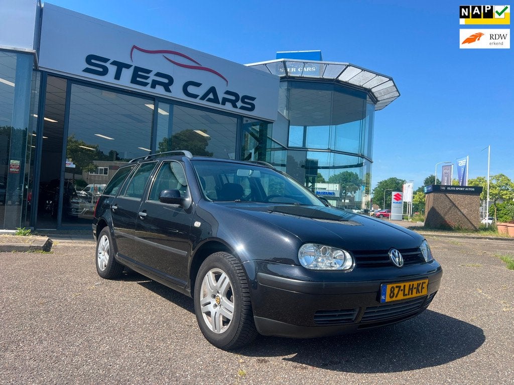 Volkswagen Golf Variant 2.0 Comfortline|NAP|APK|Trekhaak|, Auto's, 4 cilinders, 1984 cc, 116 pk, Zwart